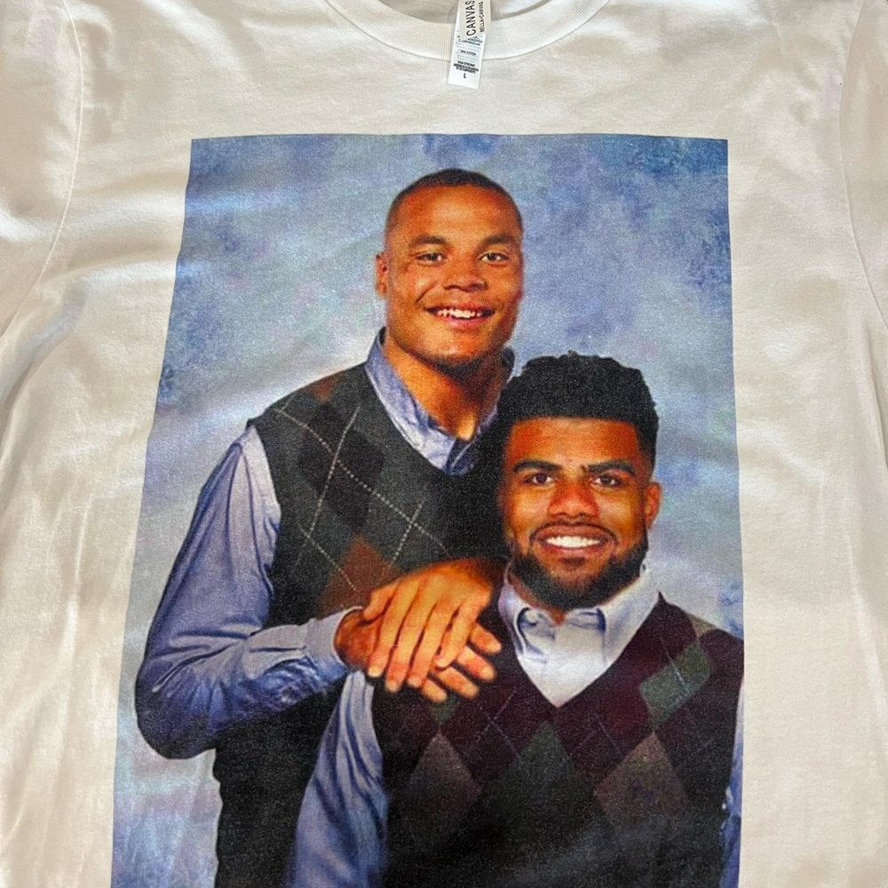 Dak Prescott and Zeke Dallas Cowboys “Stepbrothers” T-Shirt